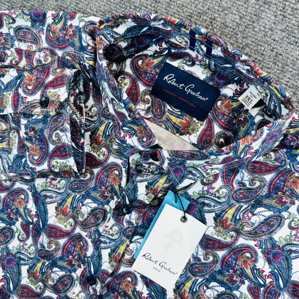 Robert Graham Multicolor Paisley Button-Down Shirt